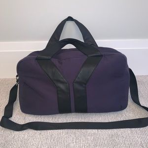 YSL Saint Laurent Parfume Dutfle bag in Navy/Black